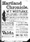 Hartland and West Country Chronicle Monday 04 April 1898 Page 1