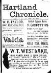 Hartland and West Country Chronicle Monday 04 July 1898 Page 1
