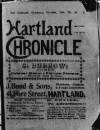 Hartland and West Country Chronicle Monday 15 October 1900 Page 1