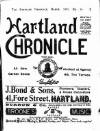 Hartland and West Country Chronicle Monday 04 March 1901 Page 1