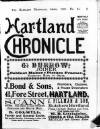 Hartland and West Country Chronicle Monday 01 April 1901 Page 1