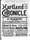 Hartland and West Country Chronicle Monday 03 June 1901 Page 1