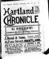 Hartland and West Country Chronicle Monday 04 November 1901 Page 1