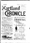 Hartland and West Country Chronicle Monday 02 February 1903 Page 1