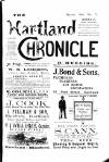 Hartland and West Country Chronicle Monday 02 March 1903 Page 1