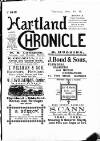 Hartland and West Country Chronicle Monday 01 February 1904 Page 1