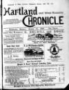 Hartland and West Country Chronicle Monday 12 March 1906 Page 1