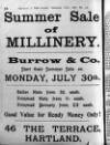 Hartland and West Country Chronicle Friday 20 July 1906 Page 18