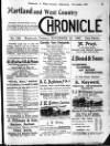 Hartland and West Country Chronicle Tuesday 19 November 1907 Page 1