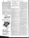 Hartland and West Country Chronicle Wednesday 28 April 1909 Page 8