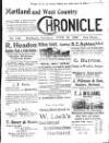 Hartland and West Country Chronicle Saturday 26 June 1909 Page 1