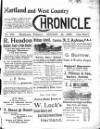 Hartland and West Country Chronicle Tuesday 31 August 1909 Page 1