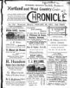 Hartland and West Country Chronicle Monday 23 January 1911 Page 1