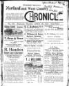 Hartland and West Country Chronicle Thursday 20 April 1911 Page 1