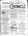 Hartland and West Country Chronicle Tuesday 22 August 1911 Page 1