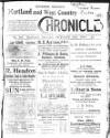 Hartland and West Country Chronicle Thursday 26 October 1911 Page 1