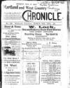 Hartland and West Country Chronicle Thursday 21 March 1912 Page 1