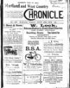 Hartland and West Country Chronicle Tuesday 16 July 1912 Page 1