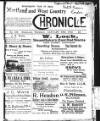 Hartland and West Country Chronicle Thursday 23 January 1913 Page 1