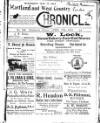 Hartland and West Country Chronicle Friday 18 April 1913 Page 1