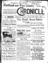 Hartland and West Country Chronicle Tuesday 19 August 1913 Page 1