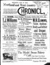 Hartland and West Country Chronicle Wednesday 27 October 1915 Page 1