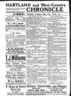 Hartland and West Country Chronicle Tuesday 21 May 1918 Page 1