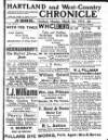 Hartland and West Country Chronicle Monday 03 March 1919 Page 1