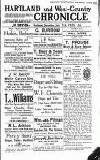 Hartland and West Country Chronicle Saturday 31 July 1920 Page 1