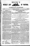 Leamington Advertiser, and Beck's List of Visitors Saturday 23 June 1849 Page 1