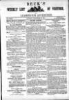 Leamington Advertiser, and Beck's List of Visitors Saturday 22 September 1849 Page 1