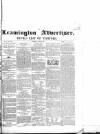 Leamington Advertiser, and Beck's List of Visitors Thursday 21 March 1850 Page 1