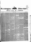 Leamington Advertiser, and Beck's List of Visitors Thursday 02 May 1850 Page 1