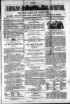 Leamington Advertiser, and Beck's List of Visitors Thursday 09 October 1851 Page 1