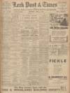 Leek Post & Times Saturday 08 April 1939 Page 1