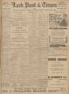 Leek Post & Times Saturday 06 May 1939 Page 1