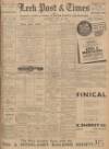 Leek Post & Times Saturday 27 May 1939 Page 1