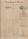 Leek Post & Times Saturday 02 September 1939 Page 1