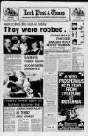 Leek Post & Times Thursday 02 January 1986 Page 1