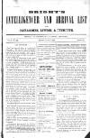 Bright's Intelligencer and Arrival List Friday 08 June 1860 Page 1