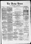 Bacup Times and Rossendale Advertiser Saturday 24 March 1877 Page 1