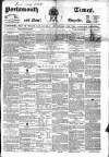Portsmouth Times and Naval Gazette Saturday 17 April 1852 Page 1