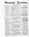 Warminster Miscellany, and Local Advertiser Friday 01 October 1858 Page 1