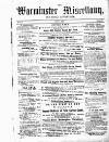 Warminster Miscellany, and Local Advertiser Tuesday 01 May 1860 Page 1
