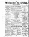 Warminster Miscellany, and Local Advertiser Saturday 01 December 1860 Page 1