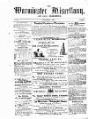 Warminster Miscellany, and Local Advertiser Monday 02 September 1861 Page 1