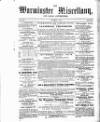 Warminster Miscellany, and Local Advertiser Wednesday 01 October 1862 Page 1