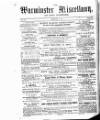 Warminster Miscellany, and Local Advertiser Monday 02 February 1863 Page 1