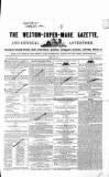 Weston-super-Mare Gazette, and General Advertiser Tuesday 18 April 1848 Page 1