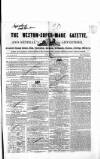 Weston-super-Mare Gazette, and General Advertiser Saturday 30 June 1849 Page 1